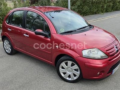 Usado Citroën C3 Exclusive 110 CV (80 kW) 2008 Rojo Berlina