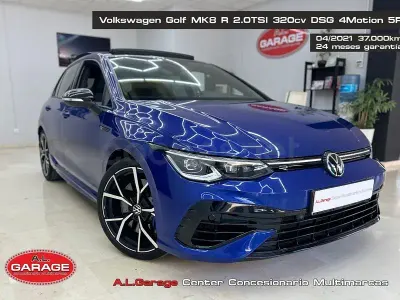 Usado VW Golf VIII R 320 CV (235 kW) 2021 Azul Berlina