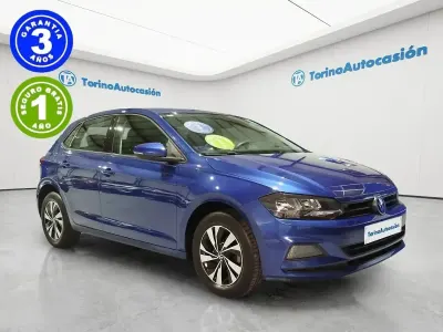 Usado VW Polo Advance 95 HP (69 kW) 2021 Azul Citadino