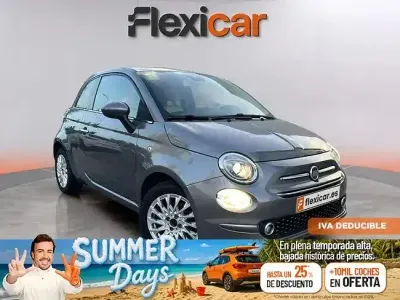 Usado Fiat 500 Lounge 69 CV (50 kW) 2020 Gris Utilitario