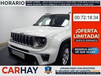 Blanco Usado 2021 Jeep Renegade Limited SUV | 15.990 € (Precio justo)