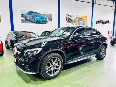 Usado Mercedes GLC350 320 CV (235 kW) 2017 Negro Coupe