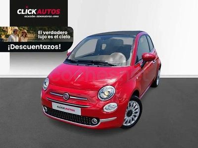 Usado Fiat 500C Dolcevita 70 CV (51 kW) 2024 Rojo Descapotable