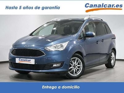 Usado Ford Grand C-Max Trend+ 125 CV (91 kW) 2019 Azul Monovolumen