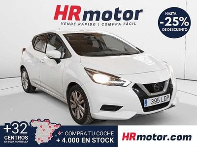 Usado Nissan Micra Visia+ 100 CV (73 kW) 2019 Blanco Utilitario