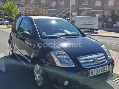Usado Citroën C2 70 CV (51 kW) 2009 Negro Utilitario