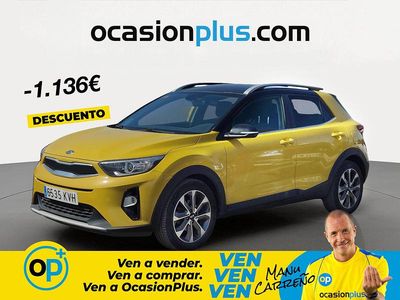 Usado Kia Stonic 100 CV (73 kW) 2019 Negro SUV