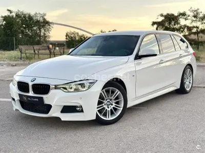 Usado BMW 318 Shadowline 150 CV (110 kW) 2018 Blanco Familiar