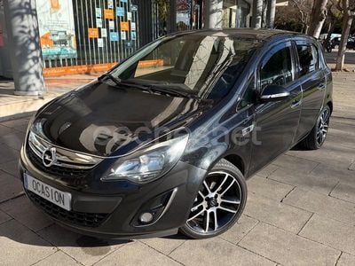 Usado Opel Corsa Selective 100 CV (73 kW) 2014 Negro Berlina