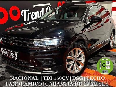 Usado VW Tiguan Sportline 150 CV (110 kW) 2018 Negro SUV