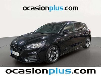 Brugt Ford Focus ST-Line 120 HK (88 kW) 2018 Sort Hatchback
