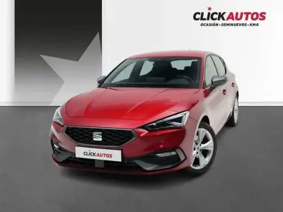 Usado Seat Leon FR 150 CV (110 kW) 2025 Rojo Utilitario