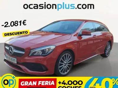 Usado Mercedes CLA200 Shooting Brake AMG 136 CV (100 kW) 2019 Rojo Familiar