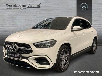 Usado Mercedes GLA200 AMG line 150 CV (110 kW) 2025 Blanco polar SUV