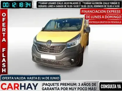 Usado Renault Trafic 95 CV (69 kW) 2019 Amarillo Monovolumen