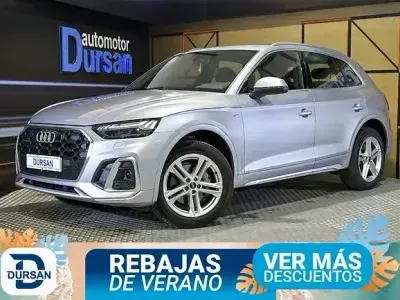 Usado Audi Q5 S-Line 204 CV (150 kW) 2022 Gris / plata SUV