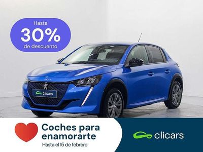 Usado Peugeot e-208 Allure 100 kW (136 CV) 2023 Azul Utilitario