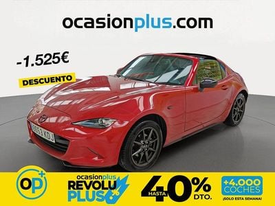 Usado Mazda MX5 Luxury 131 CV (96 kW) 2017 Rojo Descapotable