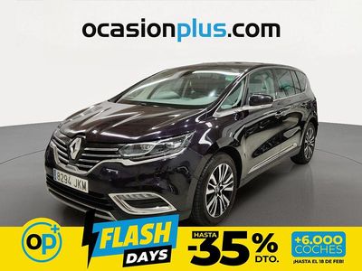 Usado Renault Espace Initiale Paris 160 CV (117 kW) 2015 Negro Monovolumen