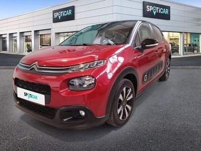 usado Citroën C3 Puretech 60kw 83cv Feel Rojo