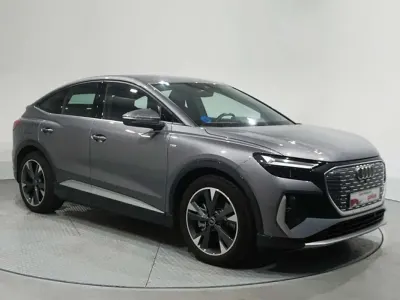 Usado Audi Q4 Sportback e-tron Advanced Plus 210 kW (286 CV) 2025 Plateado SUV