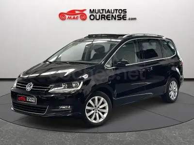Usado VW Sharan Sportline 150 CV (110 kW) 2020 Negro Monovolumen