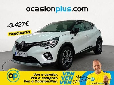 Usado Renault Captur 140 CV (102 kW) 2021 Blanco SUV