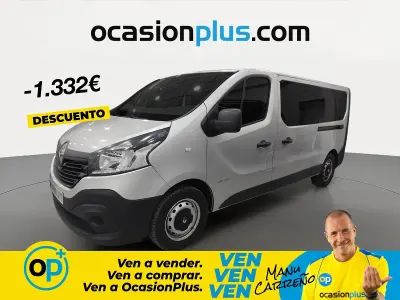 Usado Renault Trafic 125 CV (91 kW) 2017 Gris Monovolumen