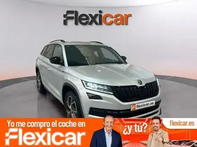 Usado Skoda Kodiaq SportLine 150 CV (110 kW) 2021 Gris / plata SUV
