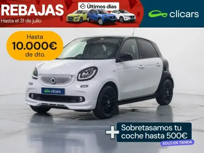 Usado Smart ForFour Passion 90 CV (66 kW) 2019 Blanco Utilitario