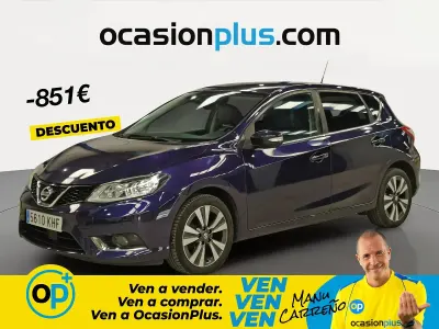 Usado Nissan Pulsar Tekna 110 CV (80 kW) 2018 Azul Utilitario