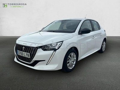 Begagnad Peugeot 208 Active 100 HK (73 kW) 2022 Vit Halvkombi