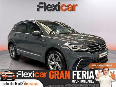 Usado VW Tiguan R-line 150 CV (110 kW) 2021 Gris SUV