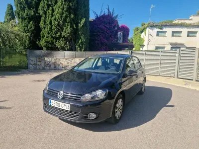 Usado VW Golf VI Advance 122 CV (89 kW) 2010 Negro Utilitario