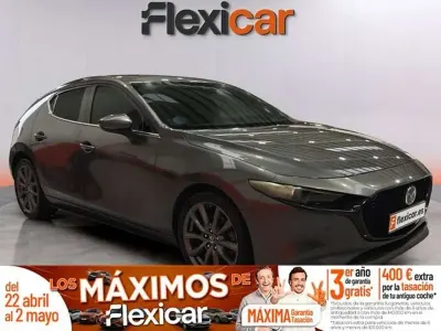 Usado Mazda 3 122 CV (89 kW) 2019 Gris Berlina