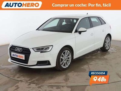 Usado Audi A3 Design 150 CV (110 kW) 2019 Blanco Berlina
