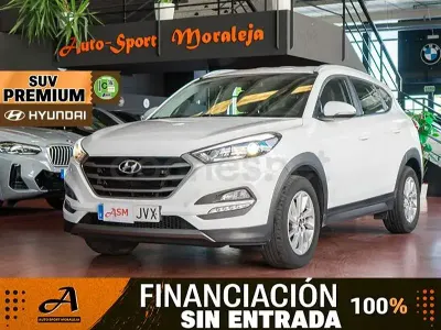 Usado Hyundai Tucson Style 141 CV (103 kW) 2017 Blanco SUV