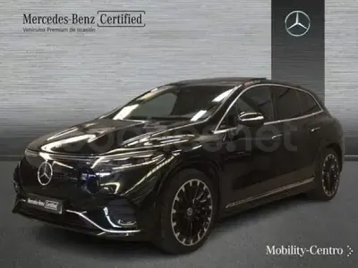 Usado Mercedes EQS580 AMG line 400 kW (544 CV) 2023 Smaragdgreen  metallic paint SUV