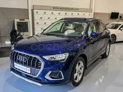 Usado Audi Q3 150 CV (110 kW) 2021 Azul SUV