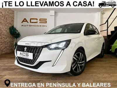 Usado Peugeot 208 Allure 102 CV (75 kW) 2022 Blanco Utilitario