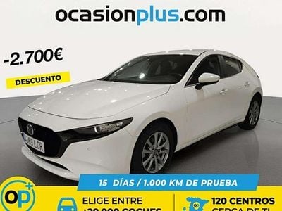 Usado Mazda 3 122 CV (89 kW) 2019 Blanco Utilitario