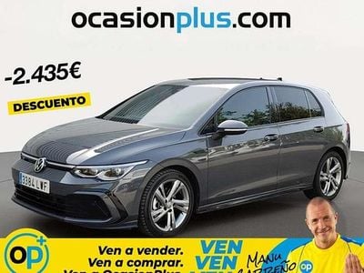 Usado VW Golf VIII R-line 150 CV (110 kW) 2022 Gris Utilitario