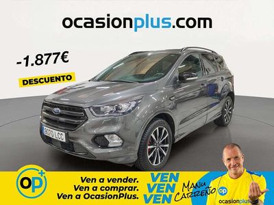 Usado Ford Kuga ST-Line 150 CV (110 kW) 2019 Gris SUV