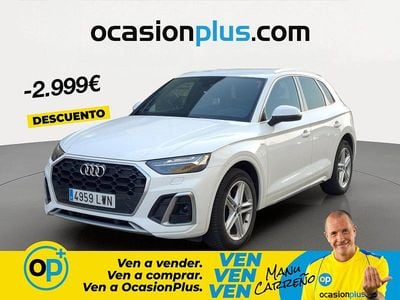 Usado Audi Q5 S-Line 163 CV (119 kW) 2022 Blanco SUV