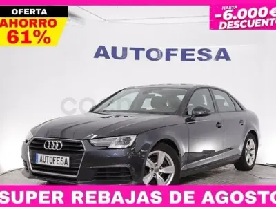 Usado Audi A4 Advanced Plus 190 CV (139 kW) 2019 Gris / plata Berlina