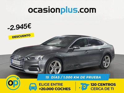 Gris Usado 2019 Audi A5 Sport Berlina | 27.450 € (Precio justo)