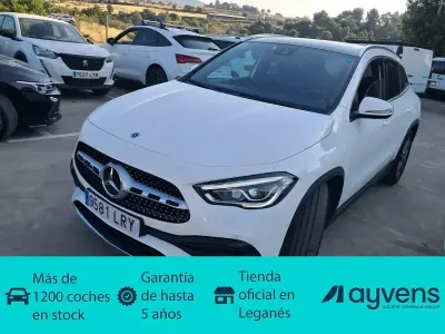 Usado Mercedes GLA200 150 CV (110 kW) 2021 Blanco SUV