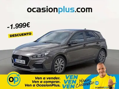 Usado Hyundai i30 N Line 120 CV (88 kW) 2019 Marrón Utilitario