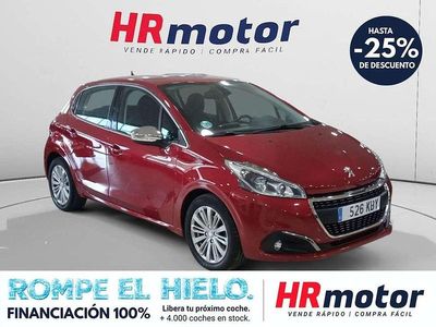 Usado Peugeot 208 Allure 110 CV (80 kW) 2017 Rojo Utilitario