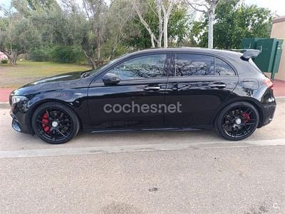 Usado Mercedes A45 AMG 421 CV (309 kW) 2020 Negro Berlina